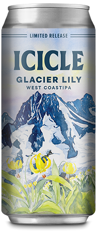Glacier Lily West Coast IPA 16oz Can